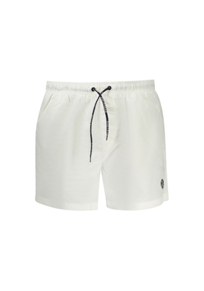 North Sails White Polyester Men's Swimwear - S
