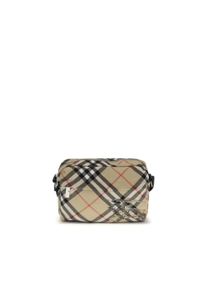 Burberry Beige Polyester Shoulder Bag