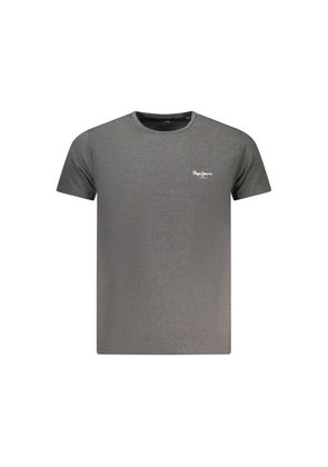 Pepe Jeans Grigio Cotton Mens TShirt - S