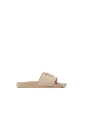 Palm Angels Beige Rubber Slides - EU36/US6