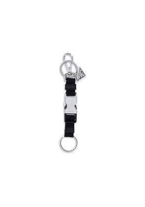 Prada Black Nylon Keychain
