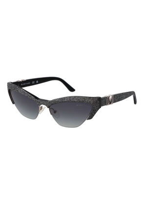 Marciano by Guess Black Acetate Sunglasses