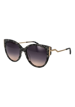 Marciano by Guess Black Acetate Sunglasses