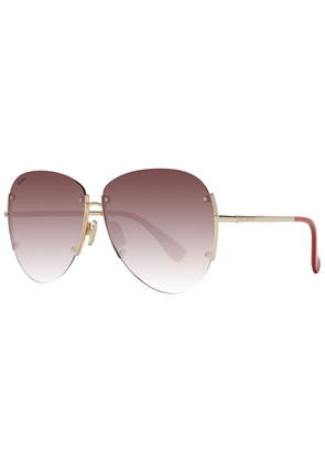 Max Mara Gold Metal Sunglasses