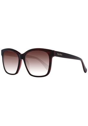 Max Mara Burgundy Plastic Sunglasses