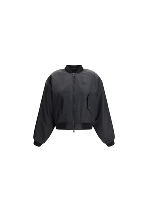 Balenciaga Black Polyamide Bomber - M