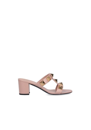 Valentino Garavani Beige Calfskin Platform Sandals - EU36/US6