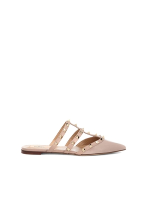 Valentino Garavani Beige Calfskin Ballet Flats - EU42/US12