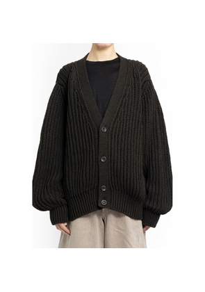 Lemaire Brown Cotton Cardigan - S