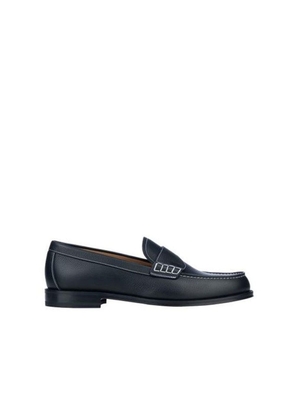 Dior Black Calfskin Slip-On Loafers - EU43/US10