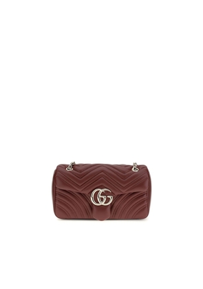 Gucci Bordeaux Calf Leather Bos Taurus Shoulder Bag