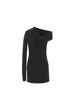 Saint Laurent Black Viscose Casual Dress - 42