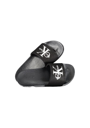 Calvin Klein Black Polyurethane Men's Slipper - EU40/US7