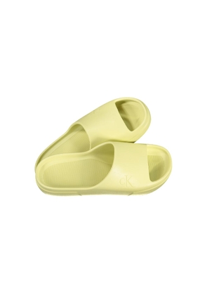 Calvin Klein Yellow Polyurethane Men Slipper - EU40/US7