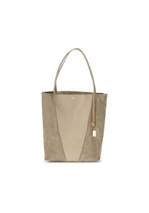 Chloé Beige Leather Shoulder Bag