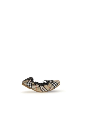Burberry Multicolor Polyester Ballet Flats - EU36/US6