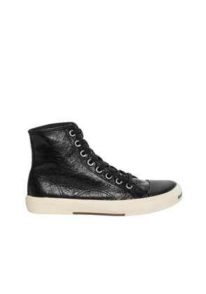 Balenciaga Black Calfskin High Top Sneakers - EU40/US10