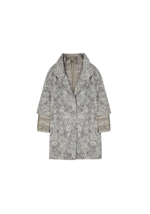 Herno Gray Cashmere Coat - 42