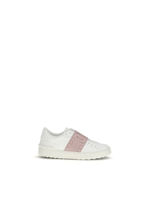 Valentino Garavani White Calf Leather Bos Taurus Athletic Sneakers - EU36/US6