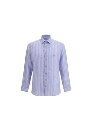 Etro Multicolor Linen Pattern Shirt - 38