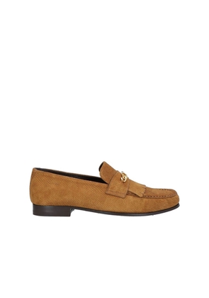 Celine Brown Calfskin Slip-On Loafers - EU41/US8
