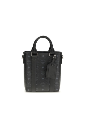 MCM Black Fabric Shoulder Bag