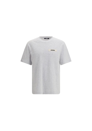 Jacquemus Gray Cotton T-Shirt - L