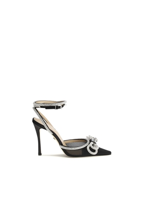 MACH & MACH Black Silk Pumps - EU36/US6