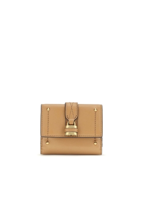 Chloé Beige Lamb Ovis Aries Aries Wallet
