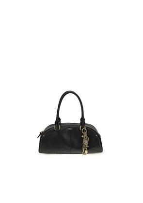 Chloé Black Calf Leather Bos Taurus Shoulder Bag