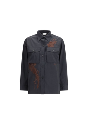 P.A.R.O.S.H. Black Cotton Shirt - L