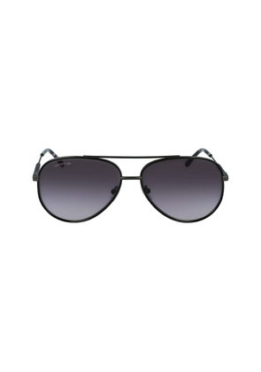 Lacoste Gray Metal Sunglasses