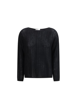 Allude Black Cashmere Cashmere Sweater - M