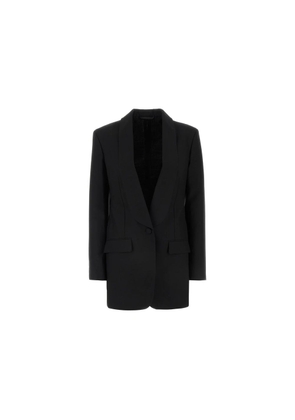 Givenchy Black Elastane Blazer - 42