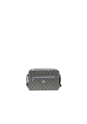 Gucci Gray Fabric Crossbody Bag