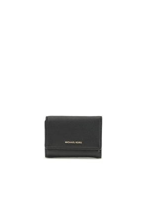 Michael Kors Black Calf Leather Bos Taurus Wallet