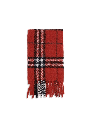 Burberry Multicolor Alpaca Vicugna Pacos Scarf