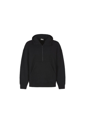 Saint Laurent Black Cotton Sweatshirt - XL