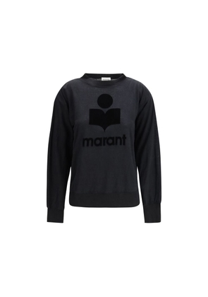 Marant Etoile Black Linen Sweatshirt - L