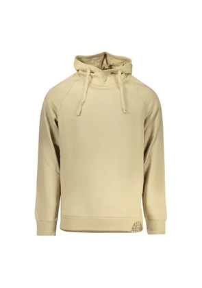 Rifle Beige Cotton Men's Sweatshirt - M