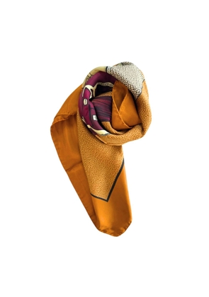 Borbonese Arancione Silk Women Scarf
