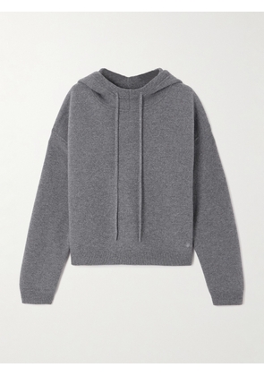 Loulou de Saison - Sarla Cashmere Hoodie - Gray - x small,small,medium,large,x large