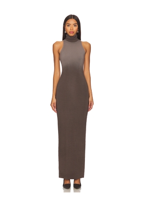 COTTON CITIZEN Verona Sleeveless Maxi Dress in Charcoal. Size M. Also in L.