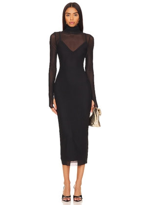 AFRM Shailene Dress in Black. Size XS. Also in S, M.