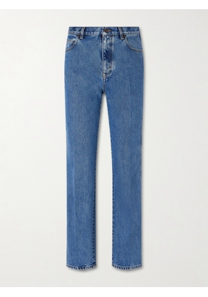 Loro Piana - Brooke Cropped Mid-rise Slim-leg Jeans - Blue - 25,26,27,28,29,30,31,32