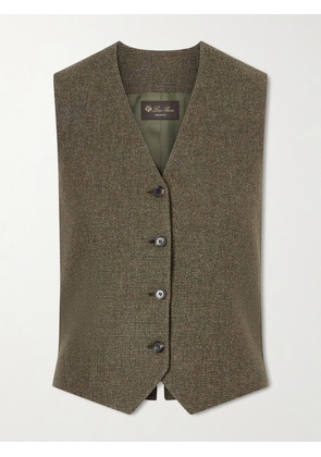 Loro Piana - Wool And Cashmere-blend Vest - Green - IT36,IT38,IT40,IT42,IT44,IT46