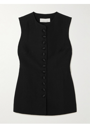 LIBEROWE - Jayla Woven Vest - Black - x small,small,medium,large,x large