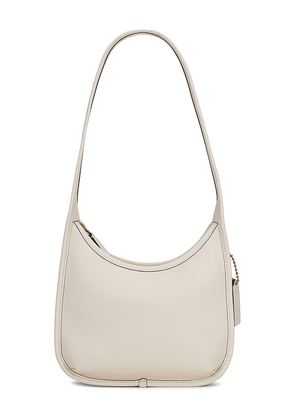 Coach Originals Curve Zip Bag in White.