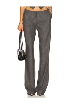 Ceren Ocak Low Waist Pant in Grey. Size S. Also in M.