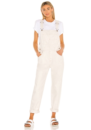 Free People x We The Free Ziggy Denim Overal in Cream. Size L. Also in M.